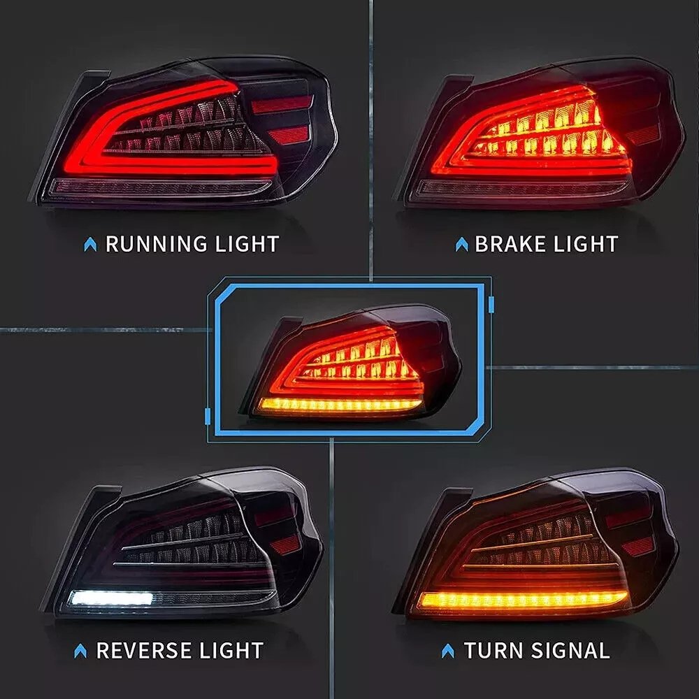 Tail Lights For Subaru WRX 2015 - 2021 - Image 2