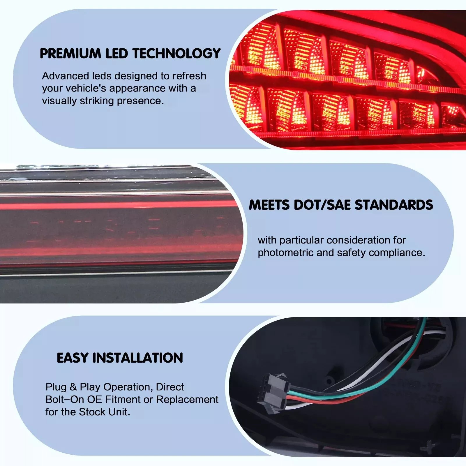 Tail Lights For Subaru WRX 2015 - 2021 - Image 11