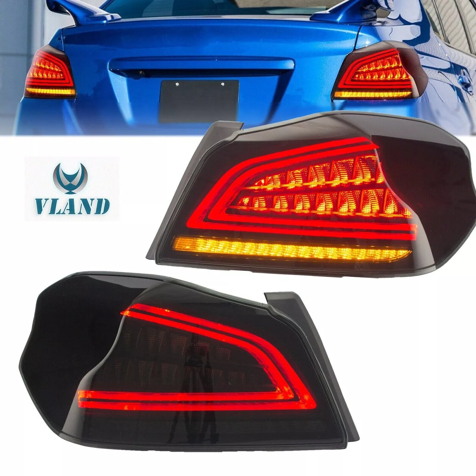 Tail Lights For Subaru WRX 2015 - 2021 - Image 16