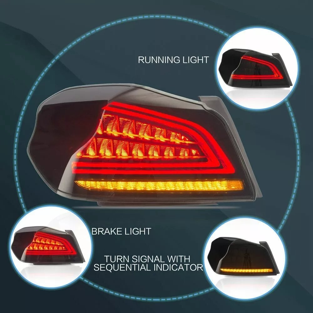 Tail Lights For Subaru WRX 2015 - 2021 - Image 19