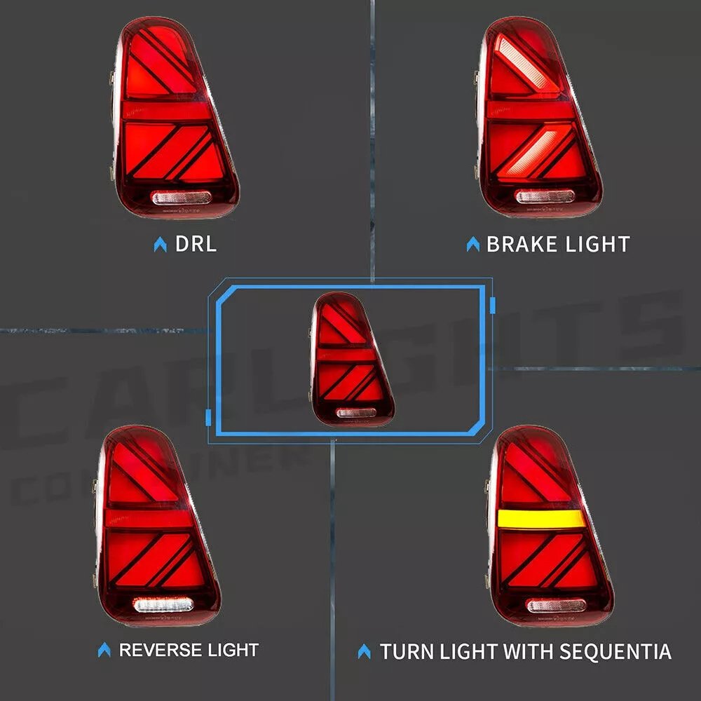 Tail Lights Clear For 2001 - 2006 BMW Mini Cooper R50 R52 R53 - Image 2