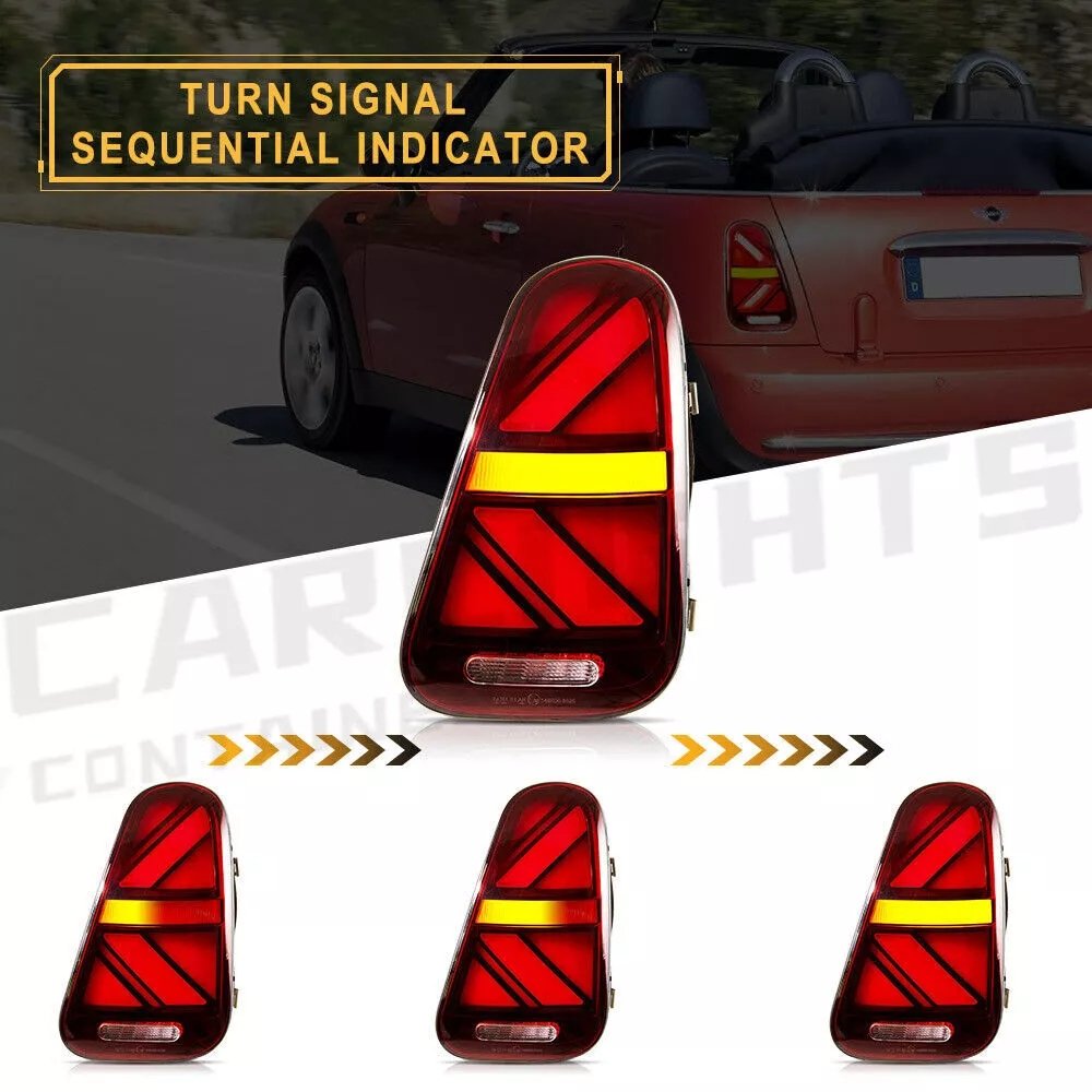 Tail Lights Clear For 2001 - 2006 BMW Mini Cooper R50 R52 R53 - Image 3