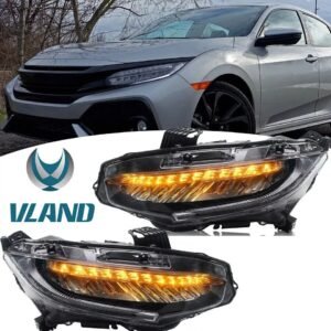Headlights For Honda Civic 2016-2021