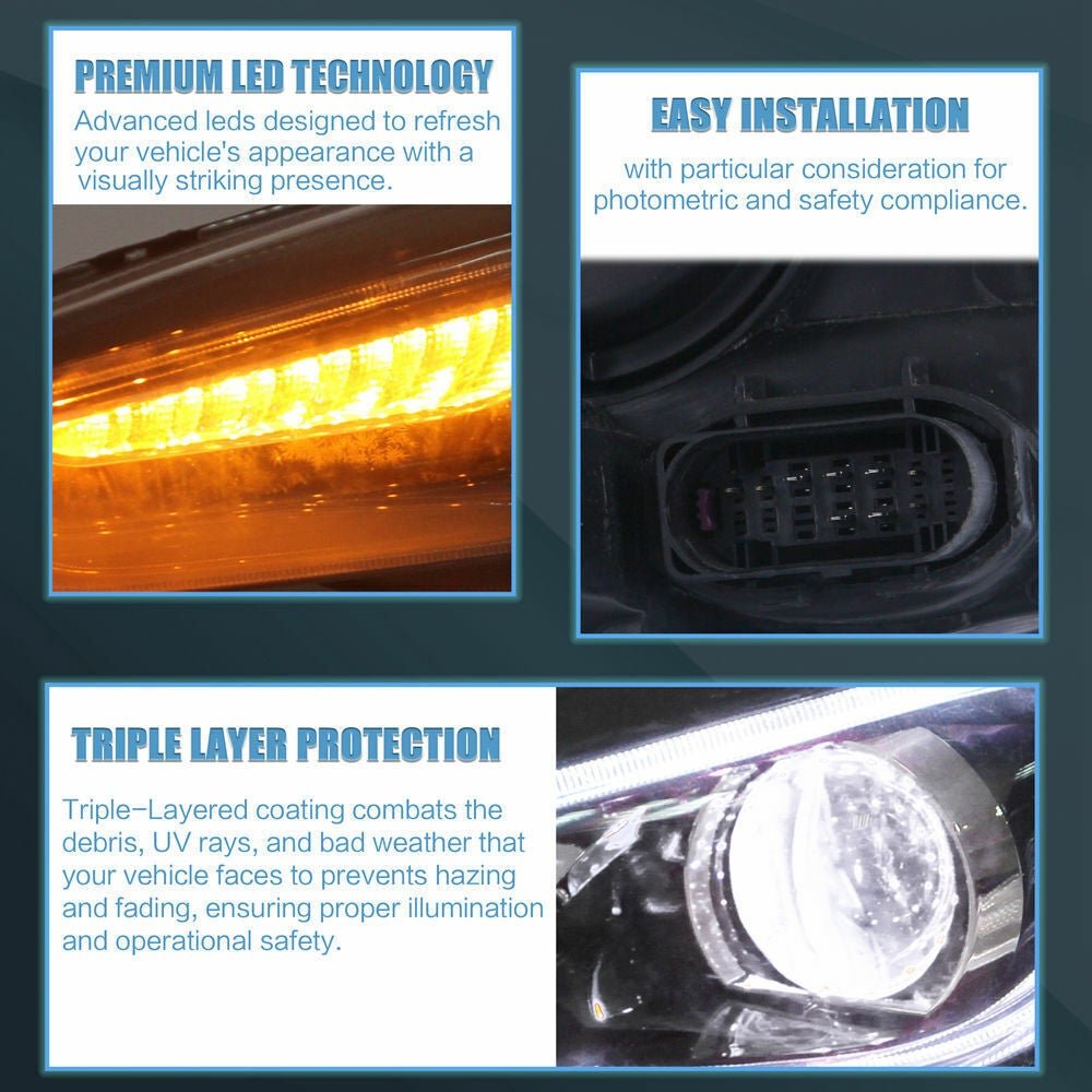 Headlights For Ford Focus 2015 - 2018 - Image 3