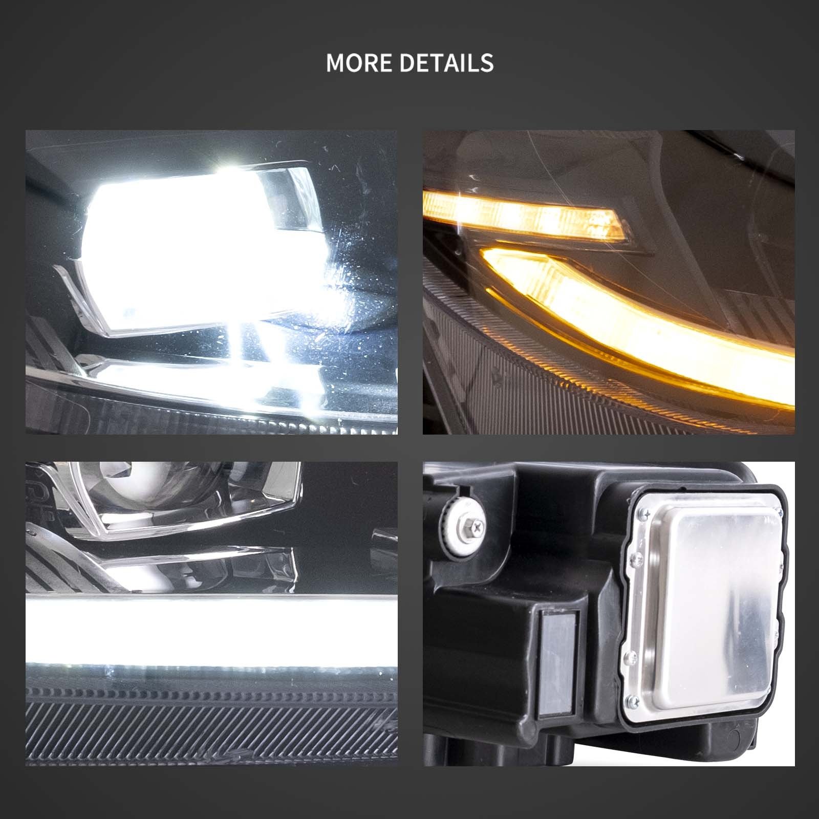 Projector Headlights For Mazda 6 2003 - 2008 Pair - Image 6