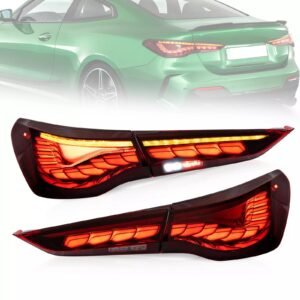 Tail Lights For BMW 4Series G22 G23 G26 G28 2020 - 2024 Pair