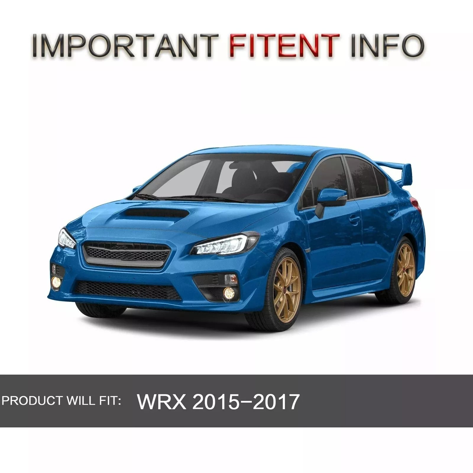 Headlights For Subaru WRX 2015-21 Pair - Image 7