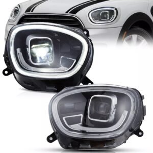 Headlights For 2017-2020 Mini Cooper Countryman F60 Pair