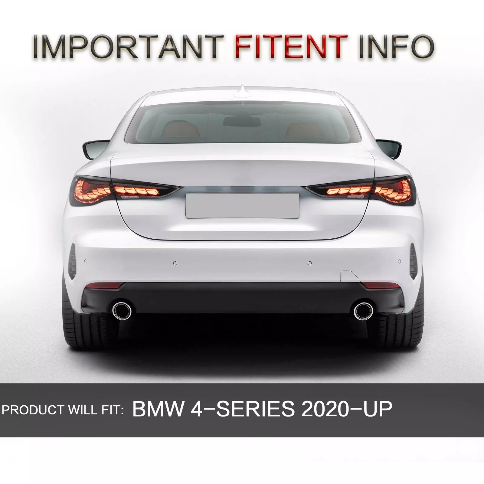 Tail Lights For BMW 4Series G22 G23 G26 G28 2020 - 2024 Pair - Image 13