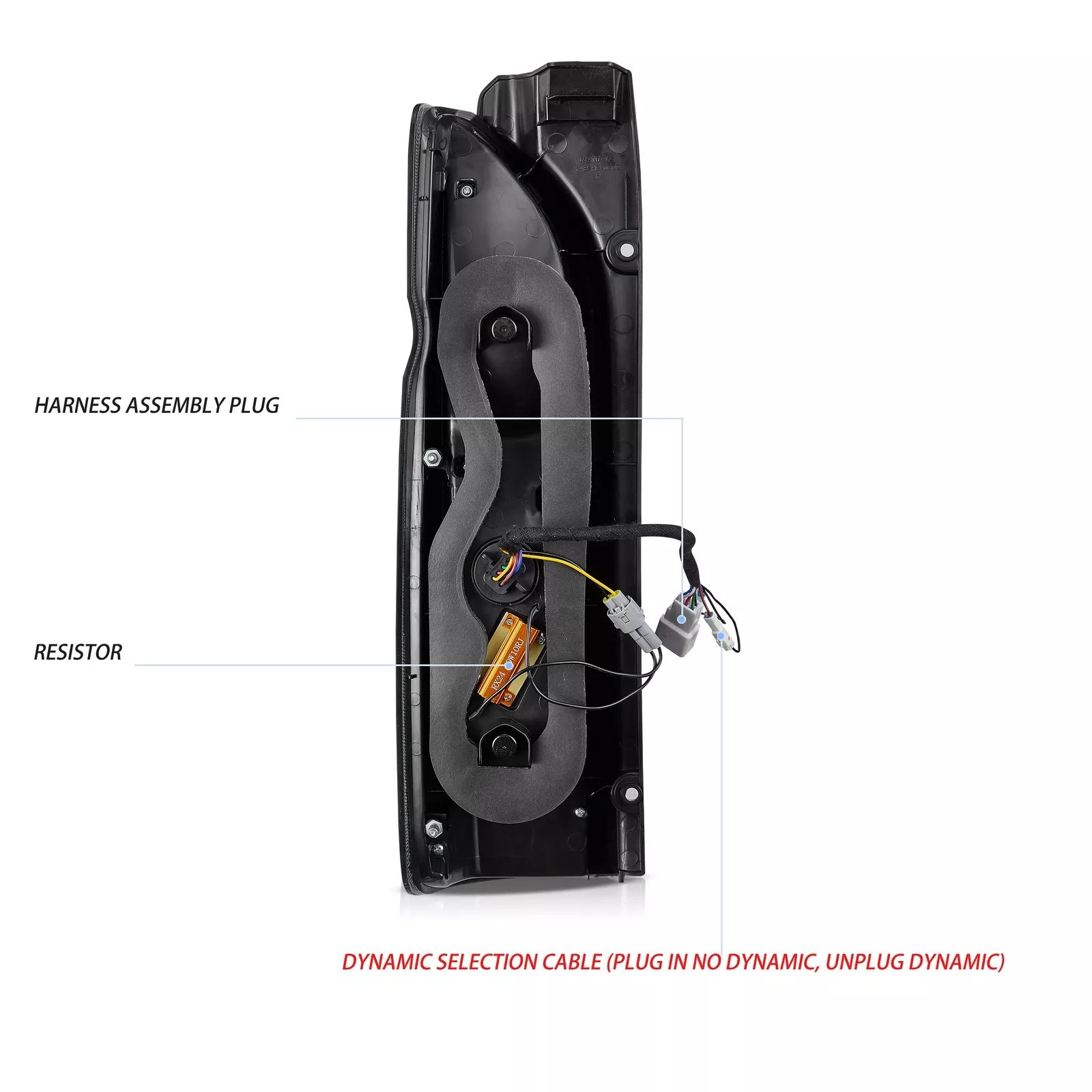 Tail Lights Fit 2005 - 2018 Toyota Hiace Pair - Image 2