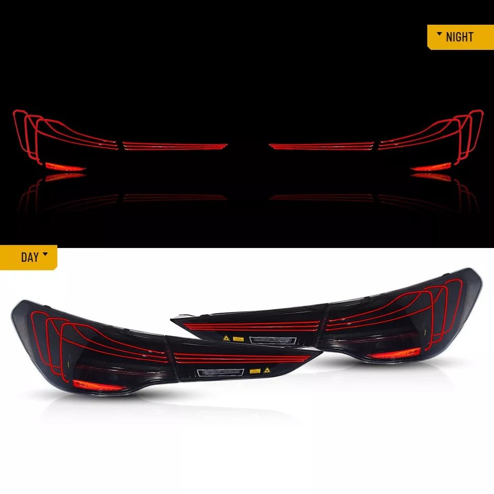 Tail Lights Pair For BMW 4 Series G22 G23 G26 G82 2020 - 2024 with Sequential - Image 19