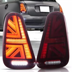 VLAND LED Pair Tail Lights For Mini Cooper R50 R52 R53 2001-2006