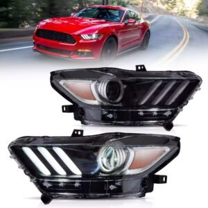 Ford Mustang Headlights 2015-2017 Pair