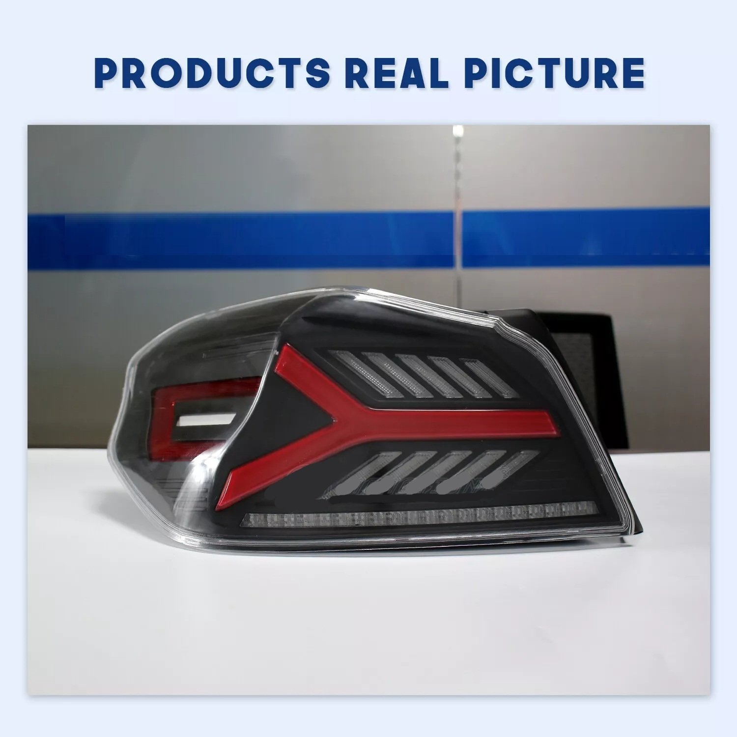 Clear Tail Lights For Subaru WRX 2014 - 2021 Pair - Image 8