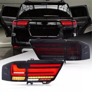 Toyota Land Cruiser LC300 Smoked Tail Lights 2021 - 2025 Pair