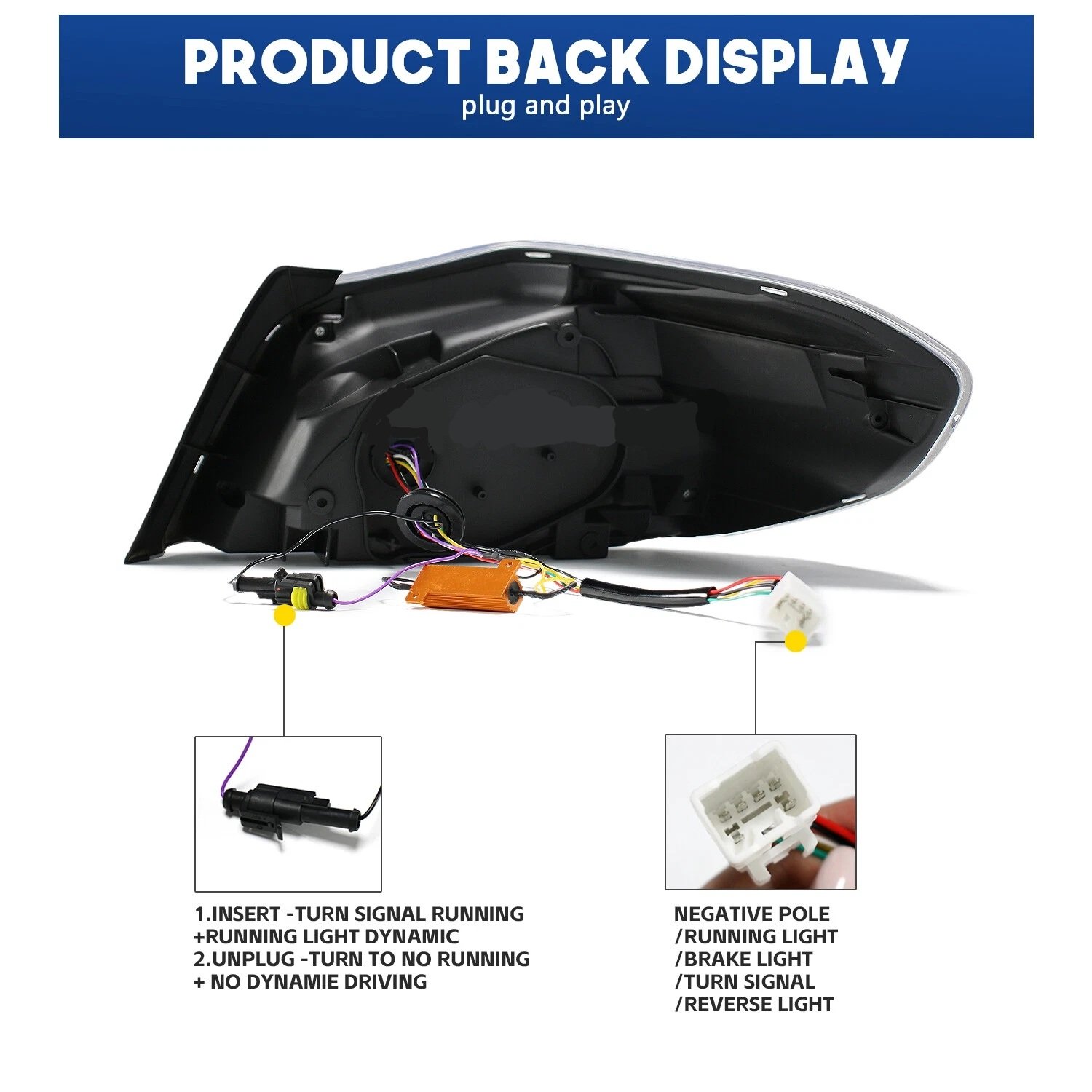 Clear Tail Lights For Subaru WRX 2014 - 2021 Pair - Image 2