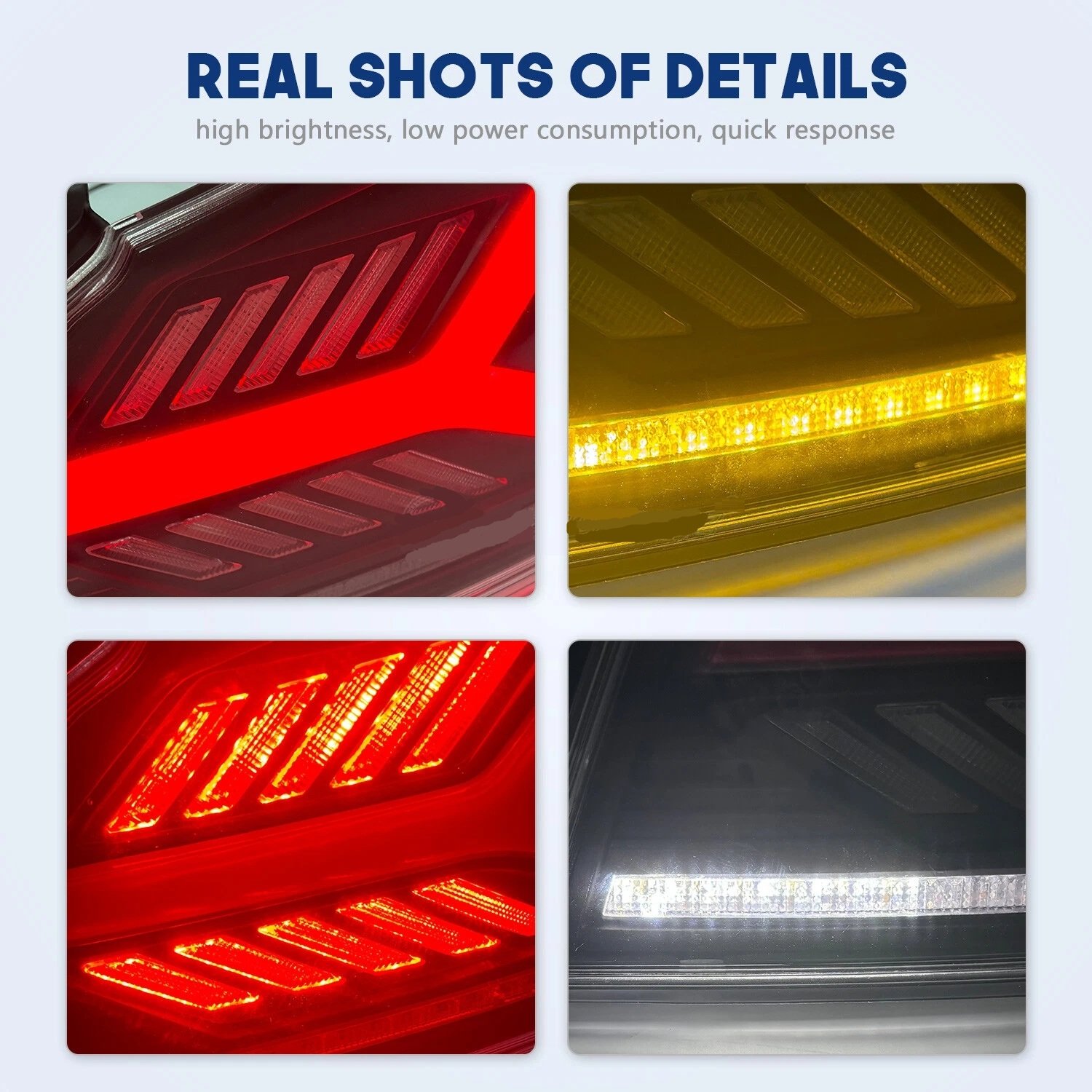 Clear Tail Lights For Subaru WRX 2014 - 2021 Pair - Image 5