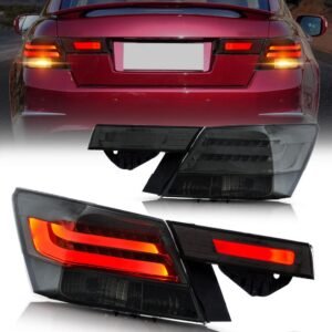 VLAND 08-12 Honda Accord Sedan 8th Gen Tail Lights Pair