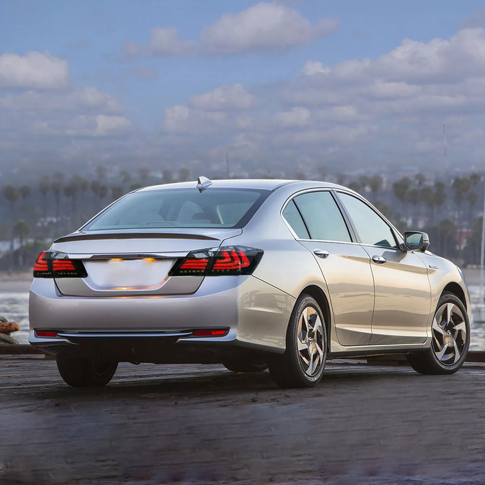 VLAND LED Tail Lights for 13-17 Honda Accord 9th Gen Sedan Pair - Image 7