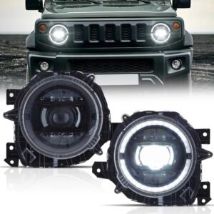VLAND Headlights for 19-23 Suzuki Jimny Full LED Dual Beam Projector Upgrade Pair