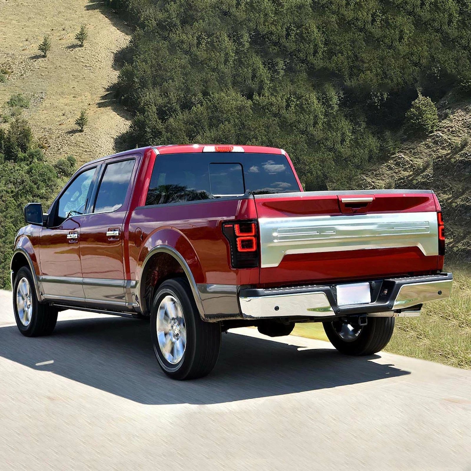 VLAND Tail Lights for Ford F150 15-20 13th Gen (P552) With Sequential Turn Signal Pair - Image 13