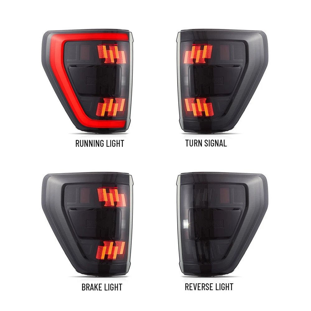 VLAND Pair Tail Lights for 21-24 Ford F150 - Image 20