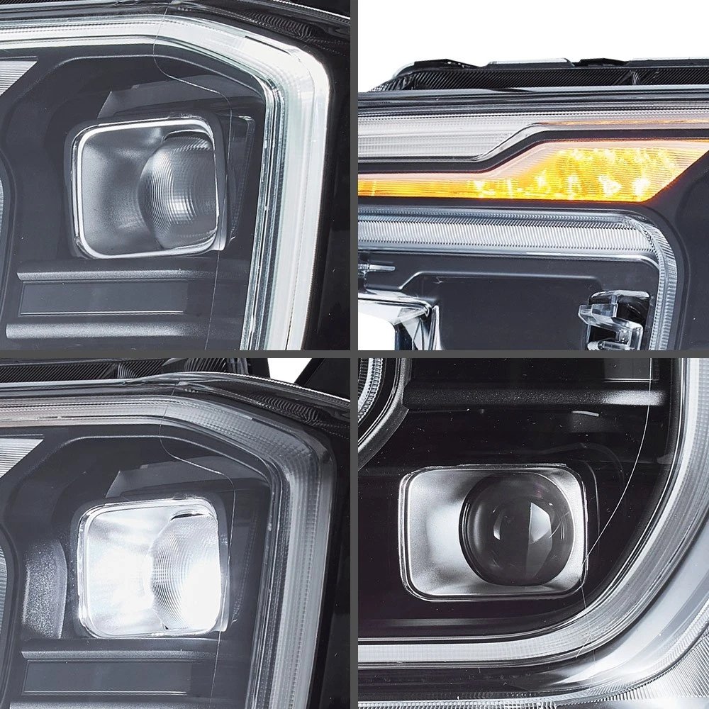 VLAND Full LED Headlights w/Sequential For Ford Ranger PX T9 2022-2025 Lamp Pair - Image 7