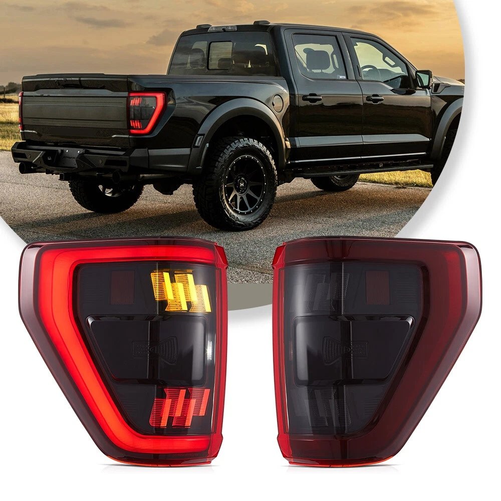 VLAND Pair Tail Lights for 21-24 Ford F150 - Image 8