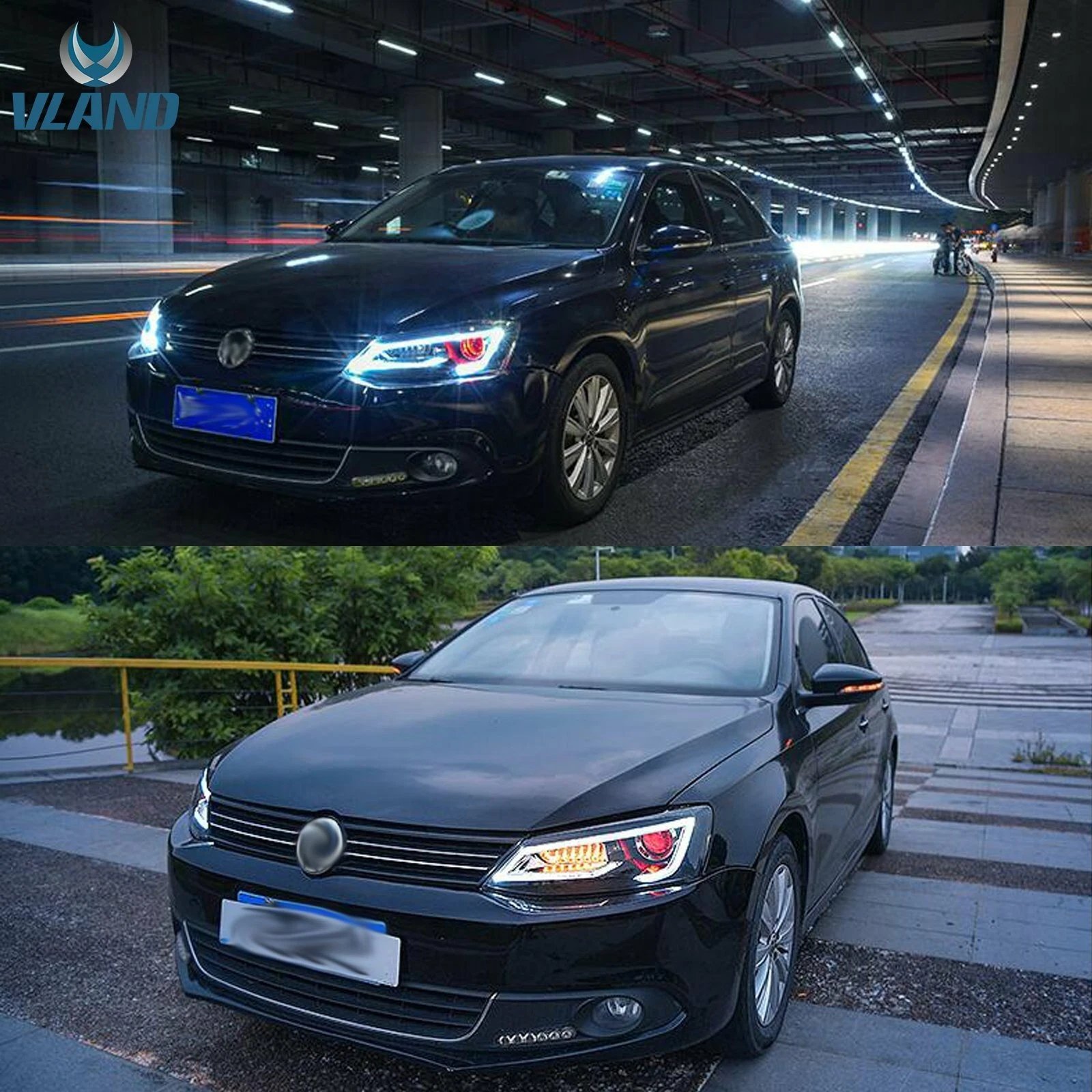 VLAND LED Headlights For Volkswagen 2011-2018 VW Jetta MK6 Pair - Image 19