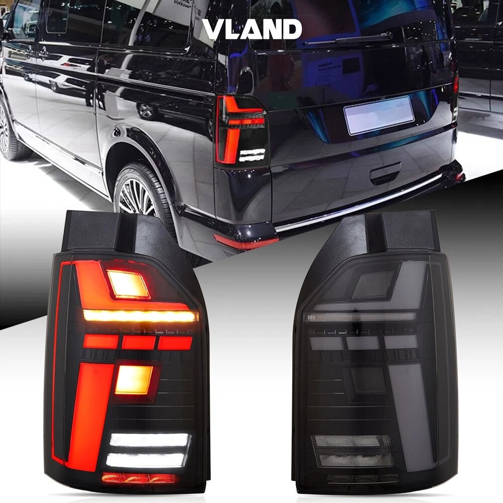 VLAND Pair Tail Light For Volkswagen 2016-2019 VW Transporter Multivan Caravelle T6 - Image 14