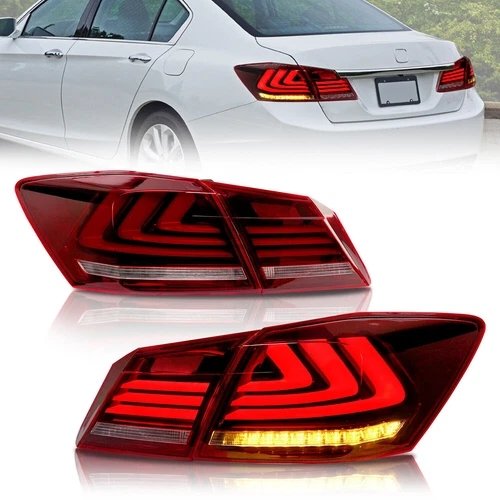 VLAND LED Tail Lights for 13-17 Honda Accord 9th Gen Sedan Pair - Image 10