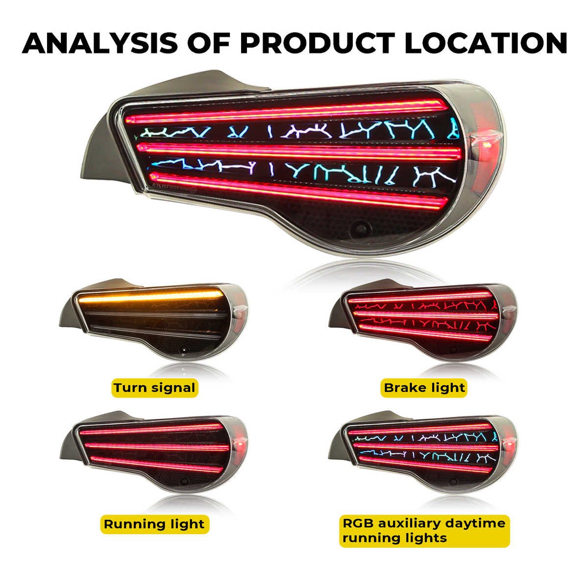 Tail Light for Subaru BRZ for Toyota FT86 GT86 TRD 2012-2020 - Image 6