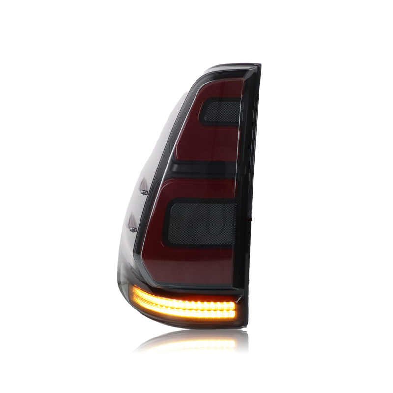 Smoked Tail Lights for Toyota Land Cruiser Prado 2003-2009 - Image 3