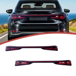 Smoked Tail Lights for Lexus ES350 ES200 ES250 ES300h 2018-2023 Start-up Animation DRL