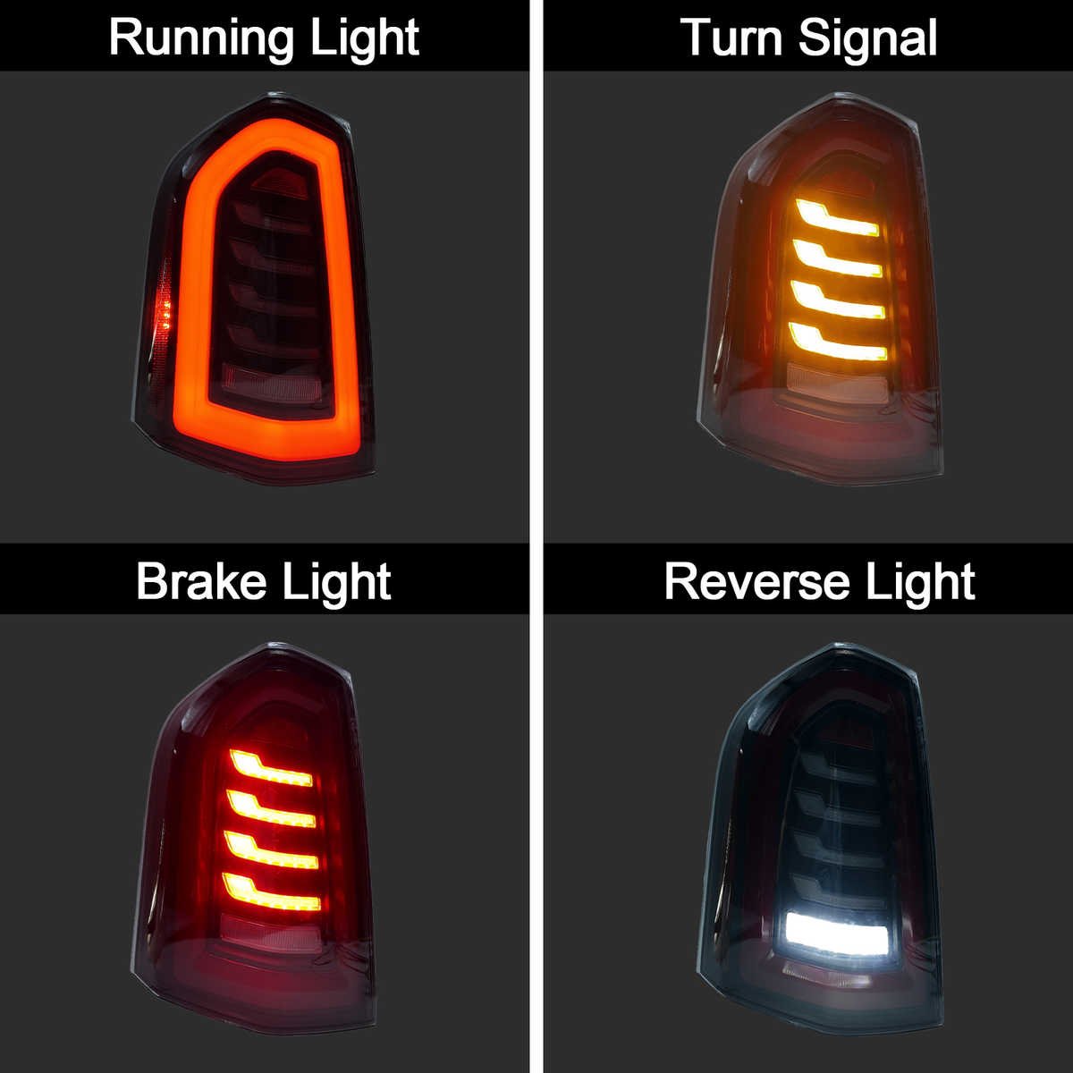 Tail lights For Chrysler 300 2011-2014 Plug-and-Play - Image 5