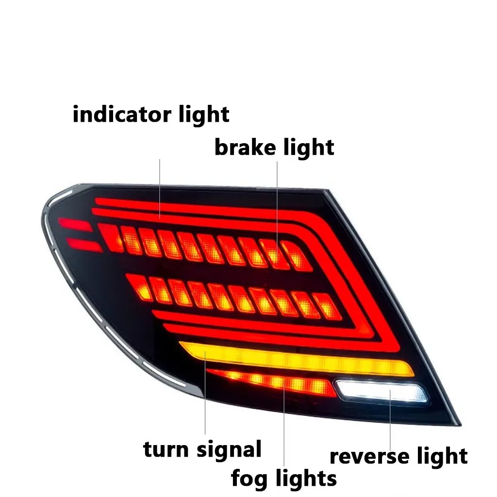 Led Tail Lights Rear Lamp for Mercedes Benz W204 2007-2014 - Image 11