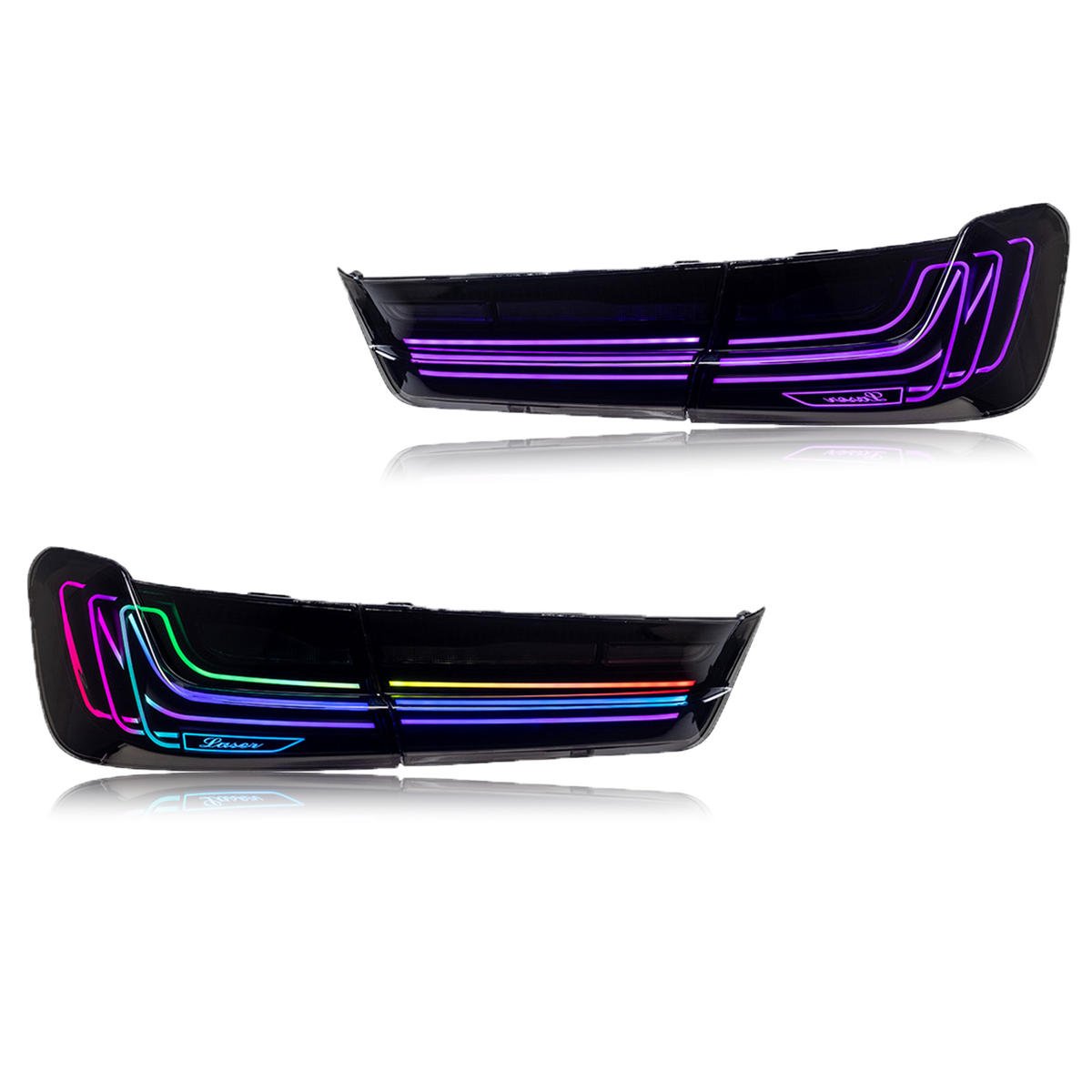 RGB Laser Tail lights for BMW 3 Series G20 G28 320i 325i 330i 2020-2024 - Image 10