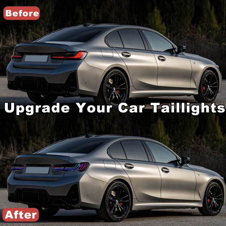 RGB Laser Tail lights for BMW 3 Series G20 G28 320i 325i 330i 2020-2024 - Image 9